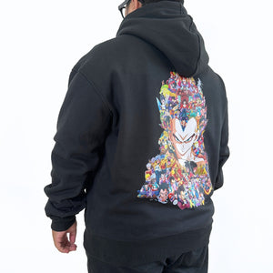 VEGETA SSJ4 COLOR HOODIE (Ship from Viet Nam) VEGETA SSJ4 COLOR HOODIE (Ship from Viet Nam)
