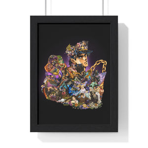 JOTARO COLOR FRAMED POSTER JOTARO COLOR FRAMED POSTER