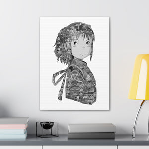 CHIHIRO BLACK & WHITE CANVAS CHIHIRO BLACK & WHITE CANVAS