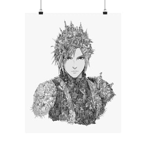 CLOUD BLACK & WHITE POSTER CLOUD BLACK & WHITE POSTER