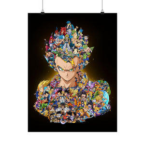 GOGETA COLOR POSTER GOGETA COLOR POSTER