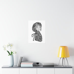 CHIHIRO BLACK & WHITE POSTER CHIHIRO BLACK & WHITE POSTER