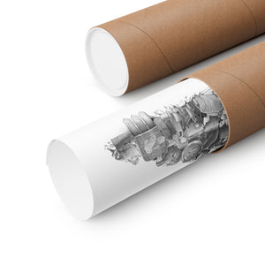 HARRY POTTER BLACK & WHITE POSTER HARRY POTTER BLACK & WHITE POSTER