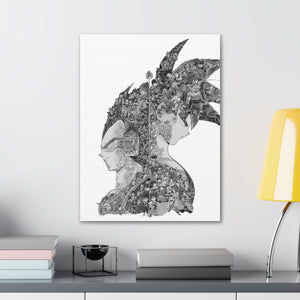 GOKU VEGETA BLACK & WHITE CANVAS (Clean ver) GOKU VEGETA BLACK & WHITE CANVAS (Clean ver)