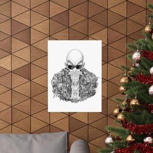 MASTER ROSHI BLACK & WHITE POSTER MASTER ROSHI BLACK & WHITE POSTER