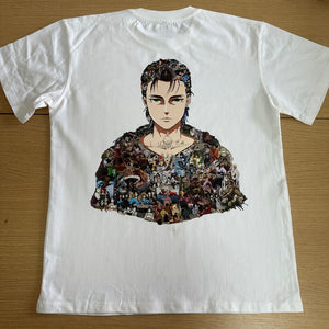 EREN YEAGER COLOR PREMIUM T-SHIRT (Art on back - Ship from Viet Nam) EREN YEAGER COLOR PREMIUM T-SHIRT (Art on back - Ship from Viet Nam)