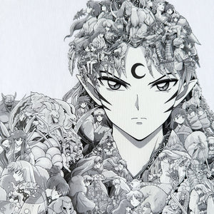 SESSHOMARU PREMIUM T-SHIRT (Art on back - Ship from Viet Nam) SESSHOMARU PREMIUM T-SHIRT (Art on back - Ship from Viet Nam)