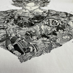 GOKU PREMIUM T-SHIRT (Art on back - Clean ver - Ship from Viet Nam) GOKU PREMIUM T-SHIRT (Art on back - Clean ver - Ship from Viet Nam)