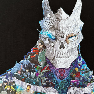 KAIJU NO 8 COLOR PREMIUM T-SHIRT (Art on back - Ship from Viet Nam) KAIJU NO 8 COLOR PREMIUM T-SHIRT (Art on back - Ship from Viet Nam)