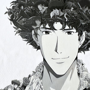 SPIKE SPIEGEL PREMIUM T-SHIRT (Art on back - Ship from Viet Nam) SPIKE SPIEGEL PREMIUM T-SHIRT (Art on back - Ship from Viet Nam)