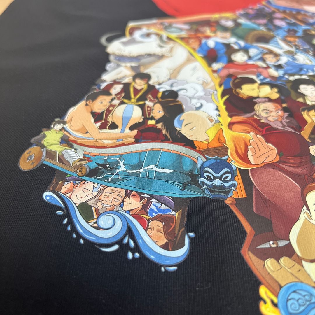 Zuko Color Pattern ZUKO COLOR PREMIUM T-SHIRT (Ship from Viet Nam)