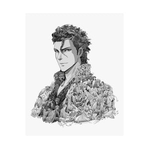 AIZEN BLACK & WHITE POSTER AIZEN BLACK & WHITE POSTER