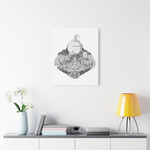 FAT BUU BLACK & WHITE CANVAS FAT BUU BLACK & WHITE CANVAS