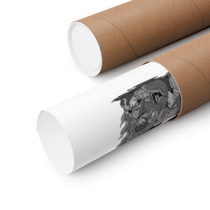 YUSUKE BLACK & WHITE POSTER YUSUKE BLACK & WHITE POSTER