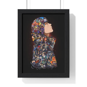 ITACHI (RAIN) COLOR FRAMED POSTER ITACHI (RAIN) COLOR FRAMED POSTER