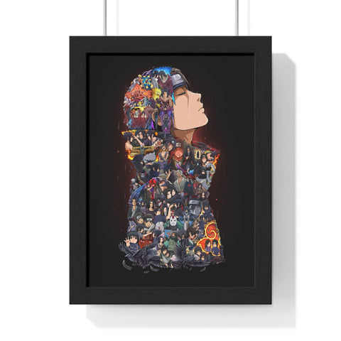 ITACHI (RAIN) COLOR FRAMED POSTER ITACHI (RAIN) COLOR FRAMED POSTER
