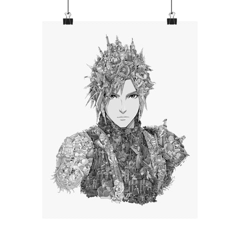 CLOUD BLACK & WHITE POSTER CLOUD BLACK & WHITE POSTER