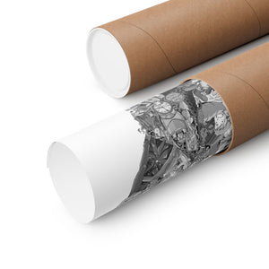 EDWARD ALPHONSE BLACK & WHITE POSTER EDWARD ALPHONSE BLACK & WHITE POSTER