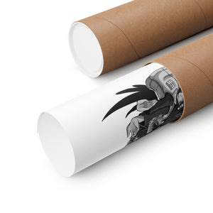 ITACHI BLACK & WHITE POSTER ITACHI BLACK & WHITE POSTER