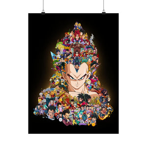 VEGETA SSJ4 COLOR POSTER VEGETA SSJ4 COLOR POSTER