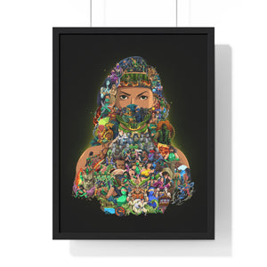 JADE COLOR FRAMED POSTER JADE COLOR FRAMED POSTER