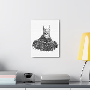 KAIJU NO. 8 BLACK & WHITE CANVAS KAIJU NO. 8 BLACK & WHITE CANVAS