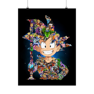 KID GOKU COLOR POSTER KID GOKU COLOR POSTER