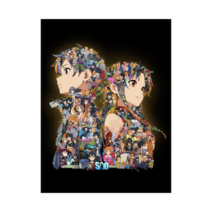 KIRITO ASUNA COLOR POSTER KIRITO ASUNA COLOR POSTER