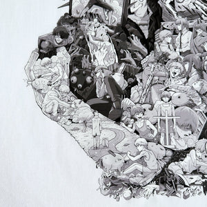 DENJI PREMIUM T-SHIRT (Art on back - Ship from Viet Nam) DENJI PREMIUM T-SHIRT (Art on back - Ship from Viet Nam)