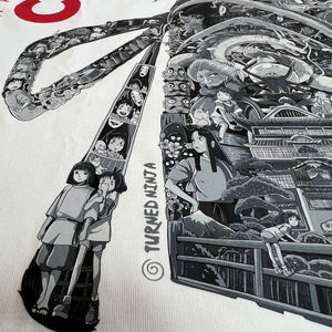 CHIHIRO PREMIUM T-SHIRT (Art on back - Ship from Viet Nam) CHIHIRO PREMIUM T-SHIRT (Art on back - Ship from Viet Nam)