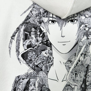 HOWL BLACK & WHITE HOODIE (Ship from Viet Nam) HOWL BLACK & WHITE HOODIE (Ship from Viet Nam)