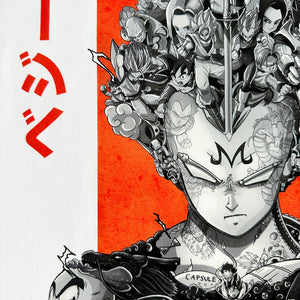 VEGETA PREMIUM T-SHIRT (Art on back - Ship from Viet Nam) VEGETA PREMIUM T-SHIRT (Art on back - Ship from Viet Nam)