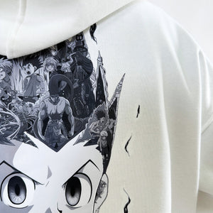 GON BLACK & WHITE HOODIE (Ship from Viet Nam) GON BLACK & WHITE HOODIE (Ship from Viet Nam)