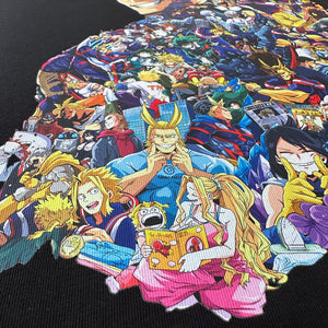 ALL MIGHT COLOR PREMIUM T-SHIRT (Art on back - Ship from Viet Nam) ALL MIGHT COLOR PREMIUM T-SHIRT (Art on back - Ship from Viet Nam)