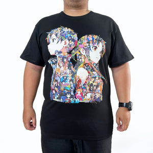 KIRITO ASUNA COLOR PREMIUM T-SHIRT (Ship from Viet Nam) KIRITO ASUNA COLOR PREMIUM T-SHIRT (Ship from Viet Nam)