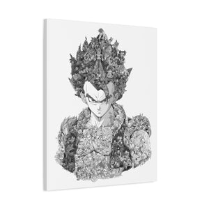 GOGETA BLACK & WHITE CANVAS GOGETA BLACK & WHITE CANVAS