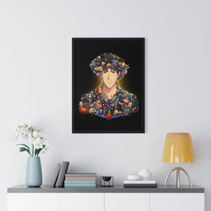 SPIKE SPIEGEL COLOR FRAMED POSTER SPIKE SPIEGEL COLOR FRAMED POSTER