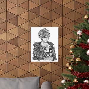 TRAFALGAR LAW BLACK & WHITE POSTER TRAFALGAR LAW BLACK & WHITE POSTER