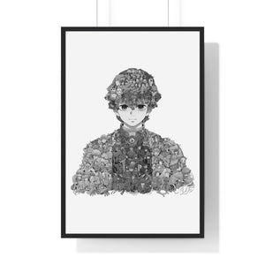 ZENITSU BLACK & WHITE FRAMED POSTER ZENITSU BLACK & WHITE FRAMED POSTER