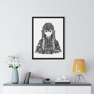 MUICHIRO BLACK & WHITE FRAMED POSTER MUICHIRO BLACK & WHITE FRAMED POSTER