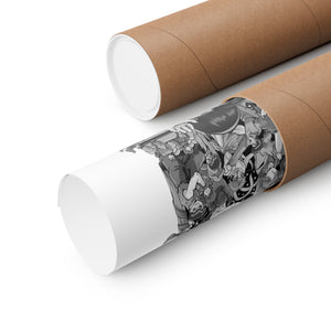 YUSUKE BLACK & WHITE POSTER YUSUKE BLACK & WHITE POSTER