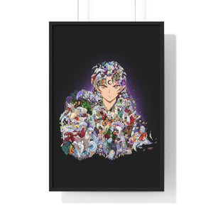 SESSHOMARU COLOR FRAMED POSTER SESSHOMARU COLOR FRAMED POSTER