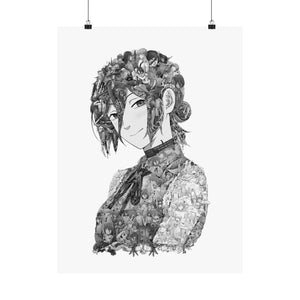 REZE BLACK & WHITE POSTER REZE BLACK & WHITE POSTER