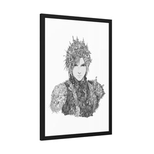 CLOUD BLACK & WHITE FRAMED POSTER CLOUD BLACK & WHITE FRAMED POSTER