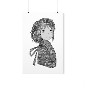 CHIHIRO BLACK & WHITE POSTER CHIHIRO BLACK & WHITE POSTER