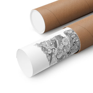 GINTOKI BLACK & WHITE POSTER GINTOKI BLACK & WHITE POSTER