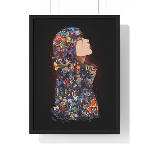 ITACHI (RAIN) COLOR FRAMED POSTER ITACHI (RAIN) COLOR FRAMED POSTER
