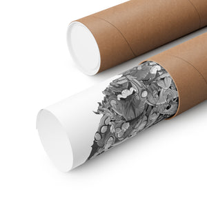 PICCOLO BLACK & WHITE POSTER PICCOLO BLACK & WHITE POSTER