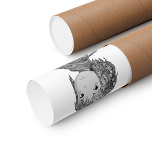 CHIHIRO BLACK & WHITE POSTER CHIHIRO BLACK & WHITE POSTER