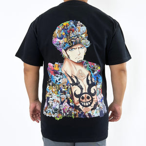 TRAFALGAR LAW COLOR PREMIUM T-SHIRT (Art on back - Ship from Viet Nam) TRAFALGAR LAW COLOR PREMIUM T-SHIRT (Art on back - Ship from Viet Nam)